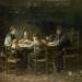 Peasant family at the table
